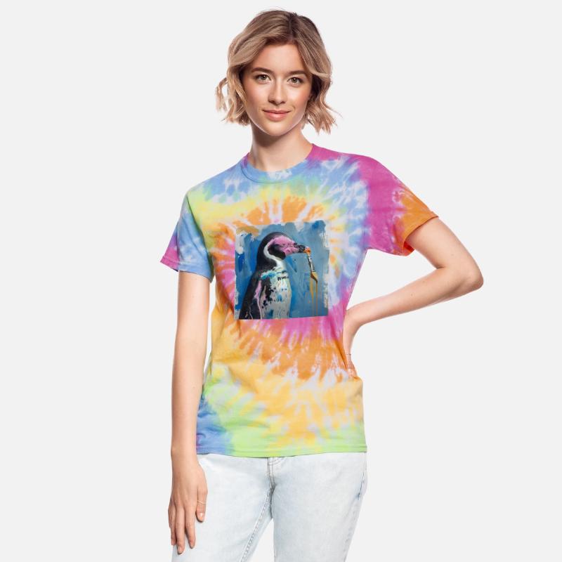 Rainbow Penguin – Bursting with Color