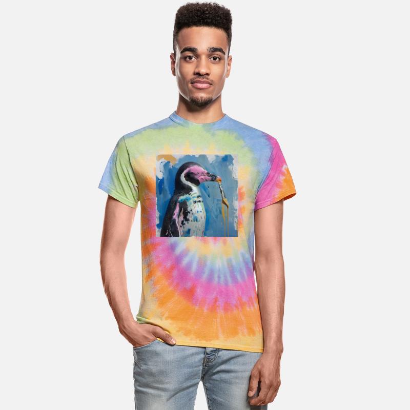 Rainbow Penguin – Bursting with Color