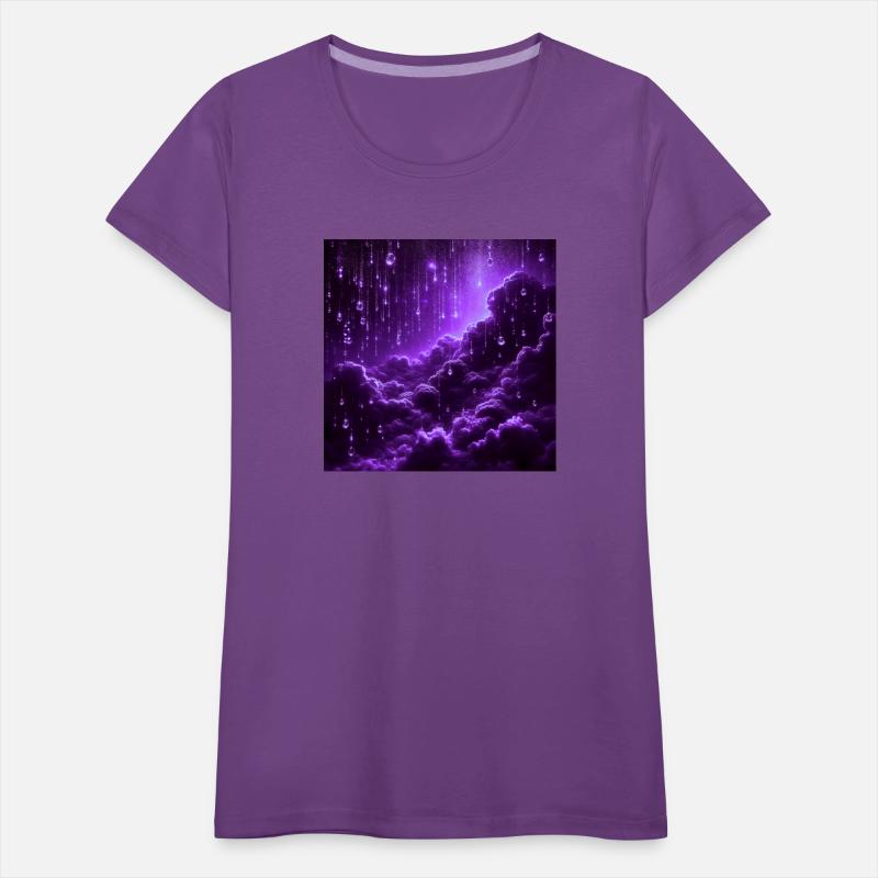 Raindrops Dance Under a Dramatic Night Sky