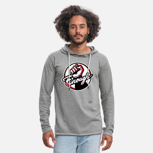 Raised Fist with “Enough” Script