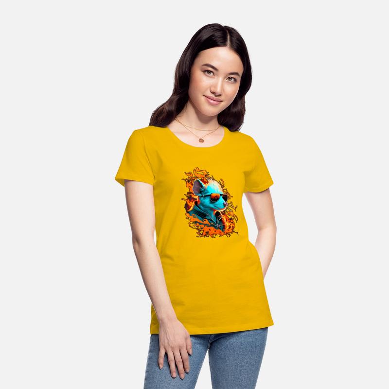 Rat Loves Flames For Burning White Rats