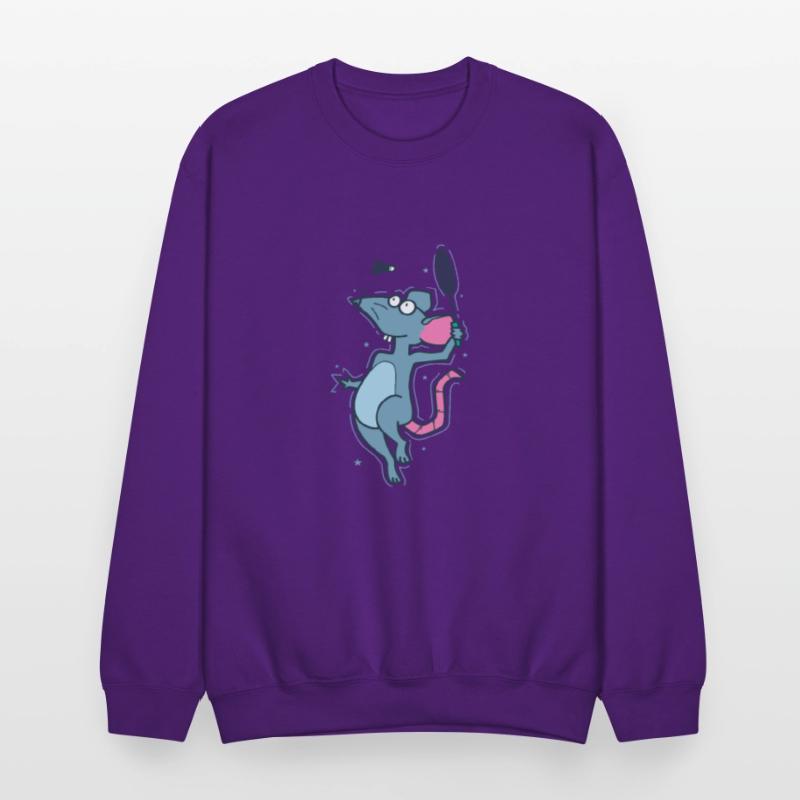 Rat playing Badminton Rodent