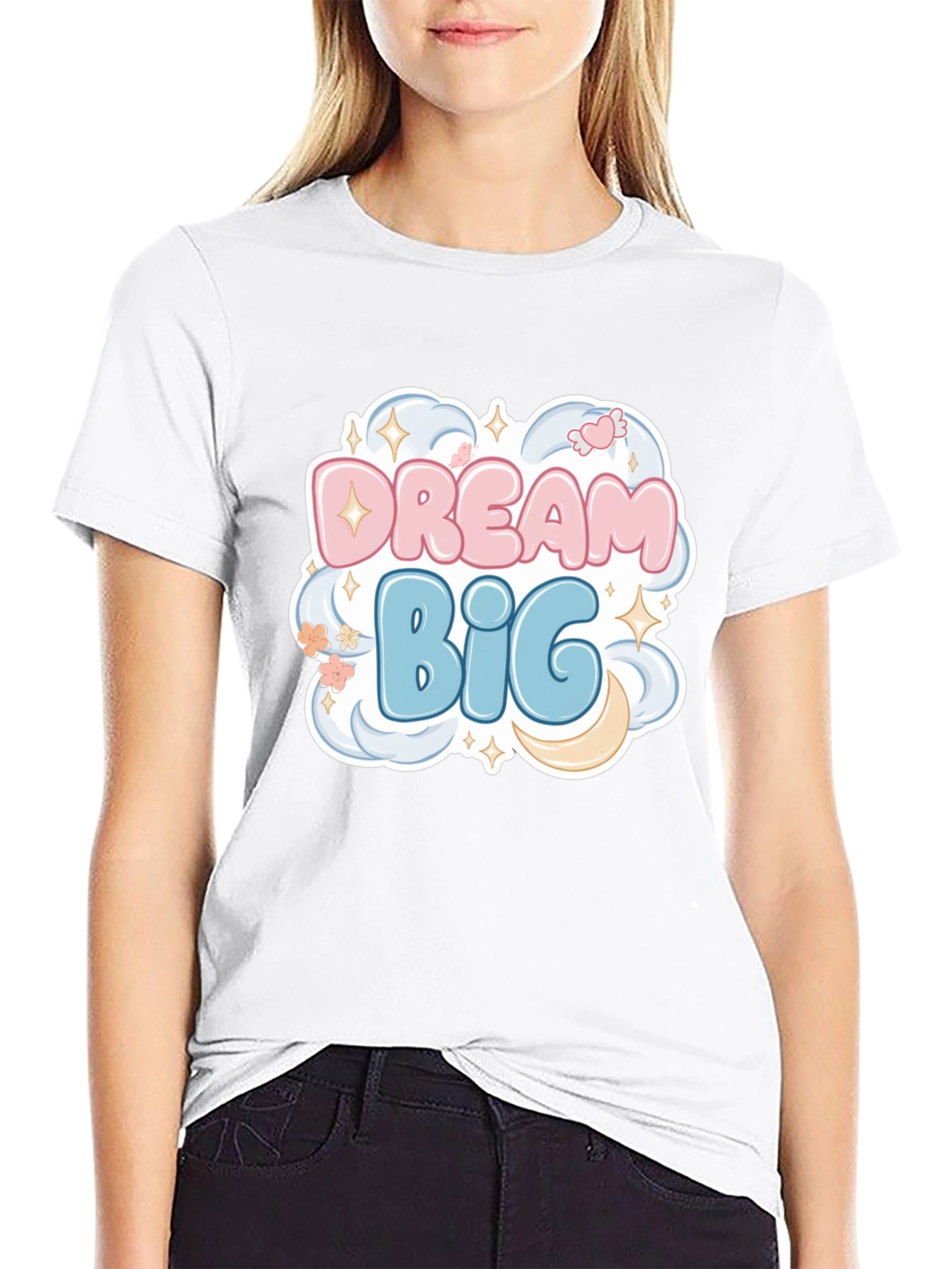 Dream Big Graphic Tee - Cotton Comfort