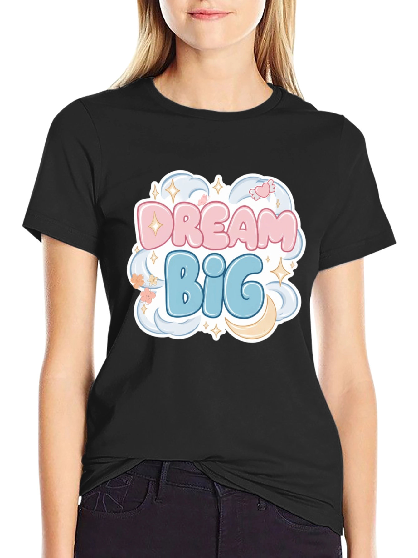 Dream Big Graphic Tee - Cotton Comfort