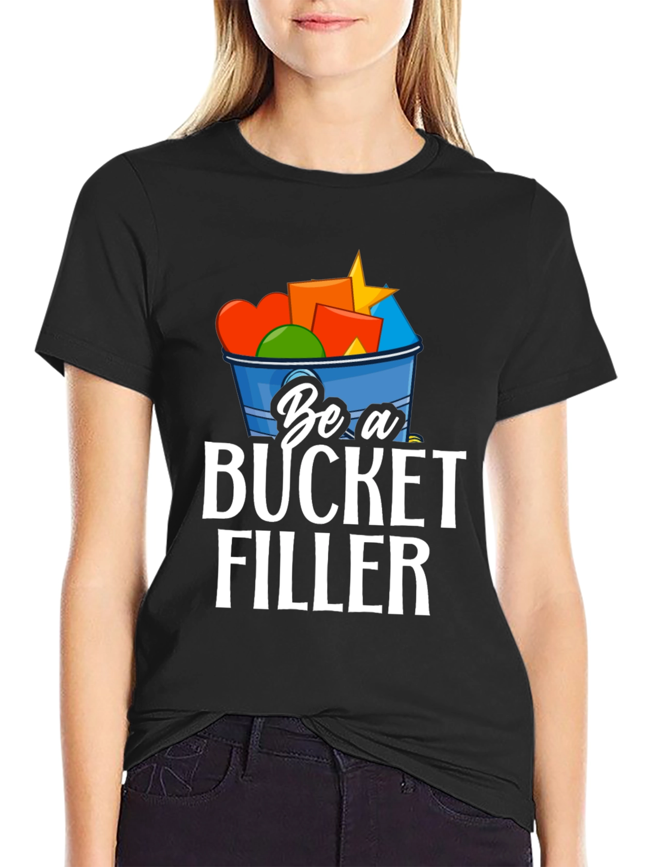 Be a Bucket Filler Graphic Tee - Positive Message