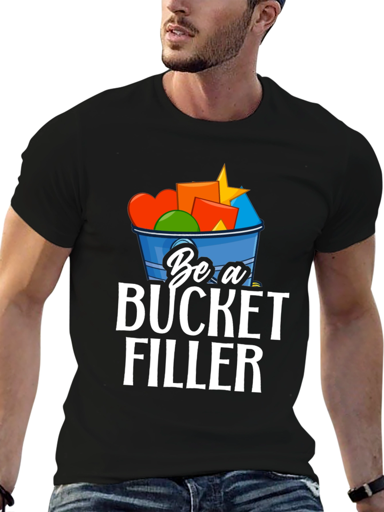 Be a Bucket Filler Graphic Tee - Positive Message