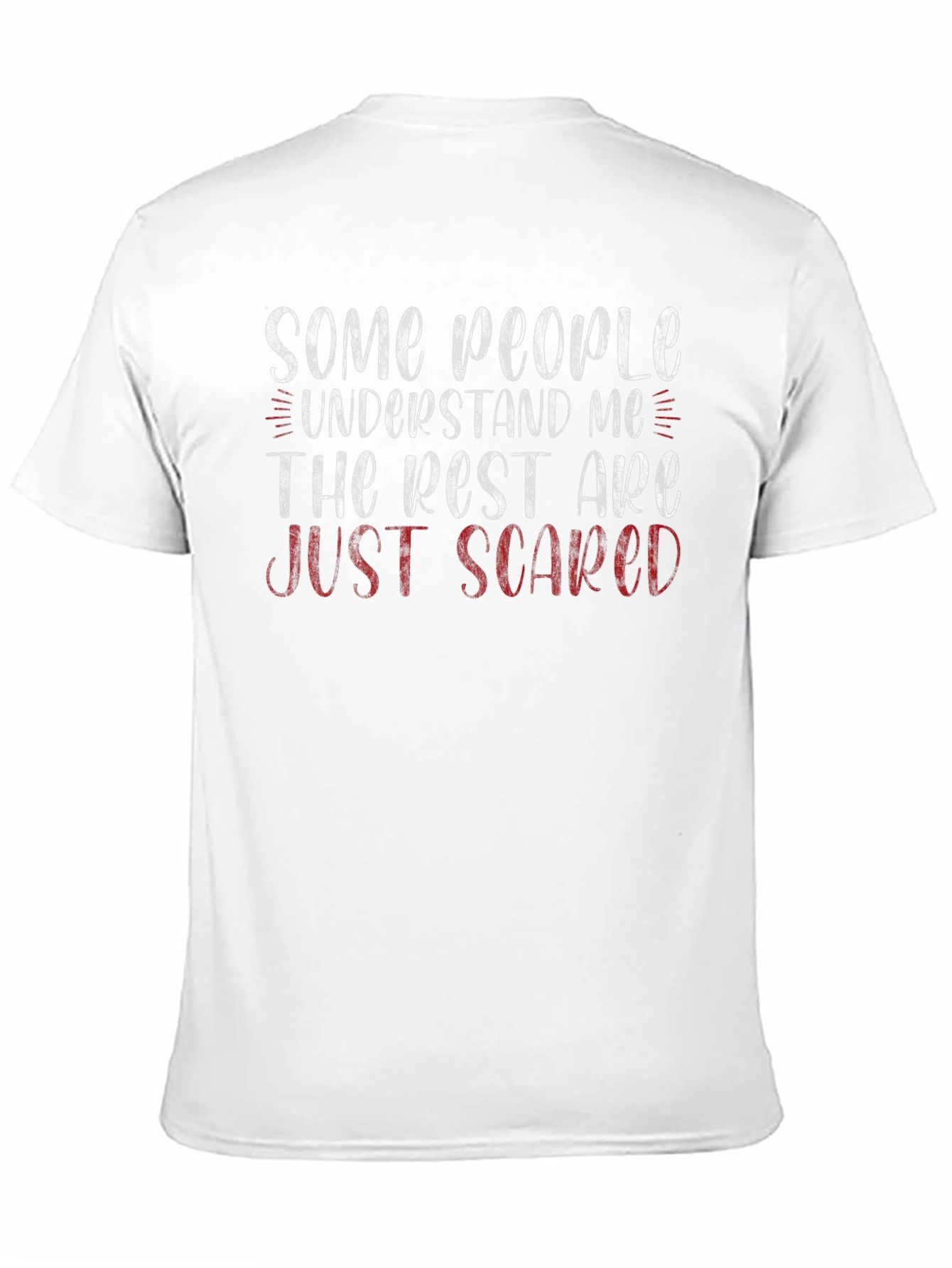 Funny Just Scared Graphic Tee