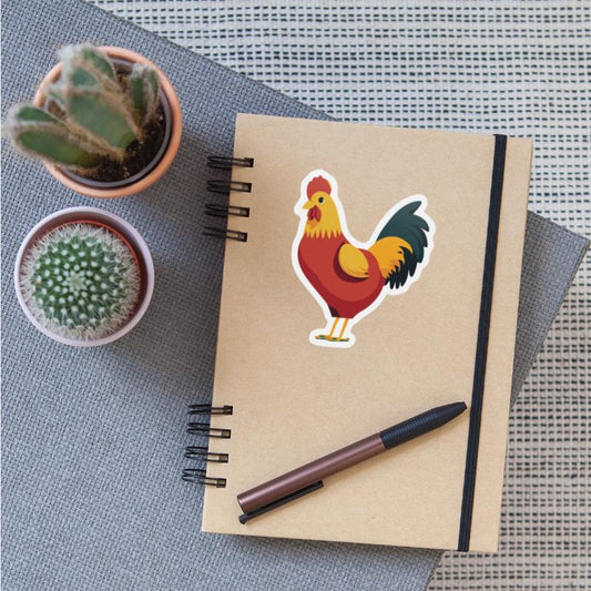 Retro Style Cute Chicken Rooster