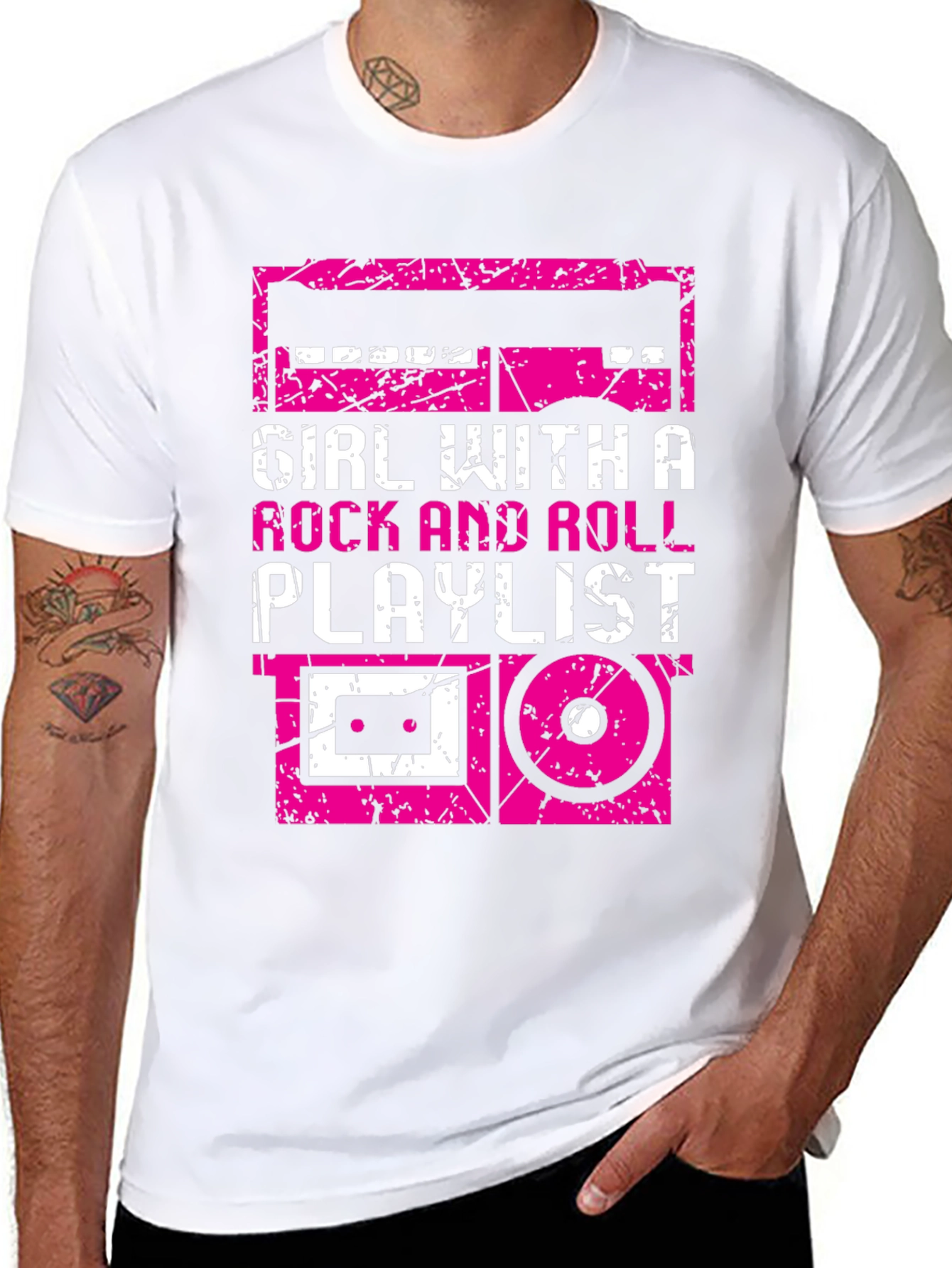 Rock and Roll Playlist T-Shirt