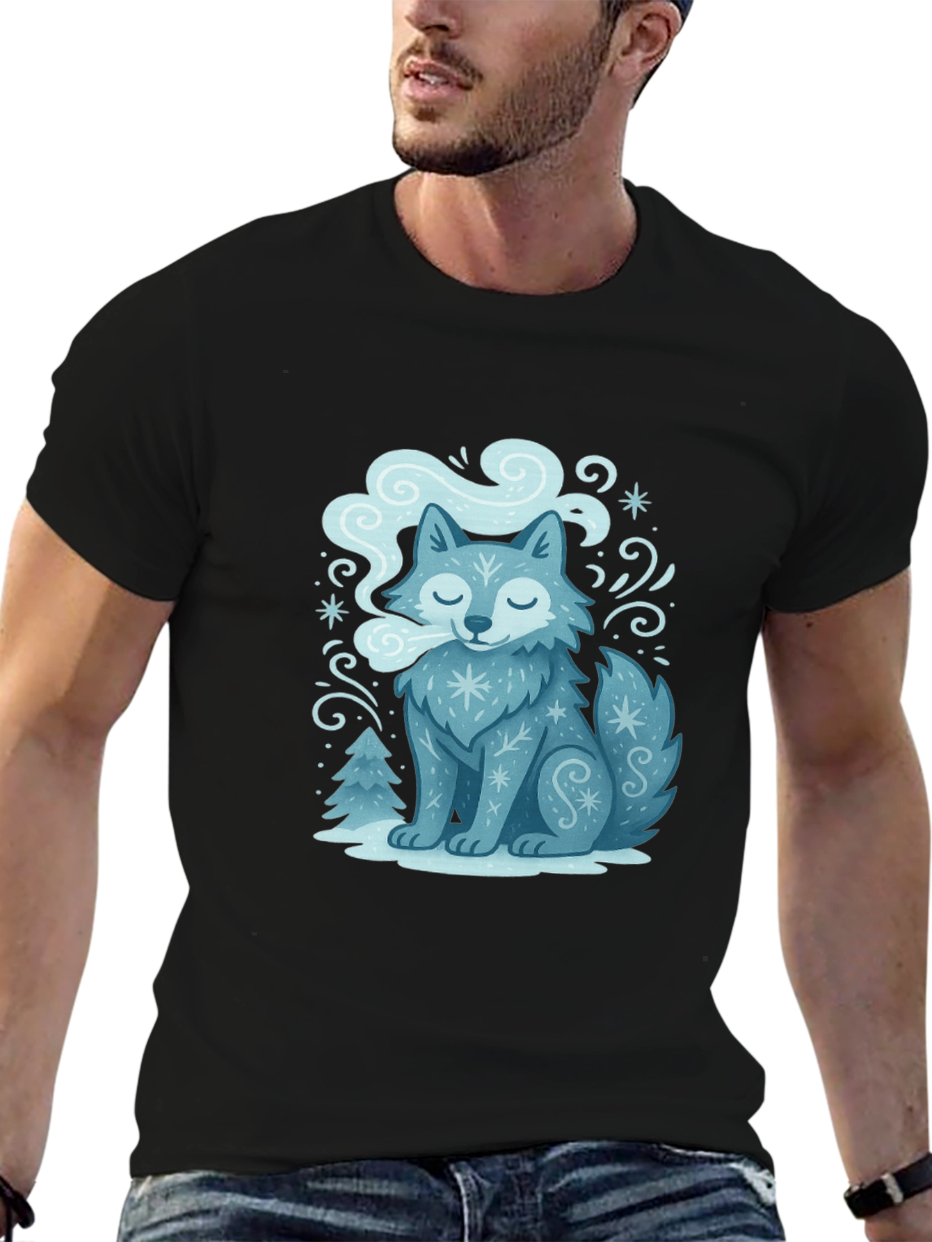 Winter Wolf Graphic Tee