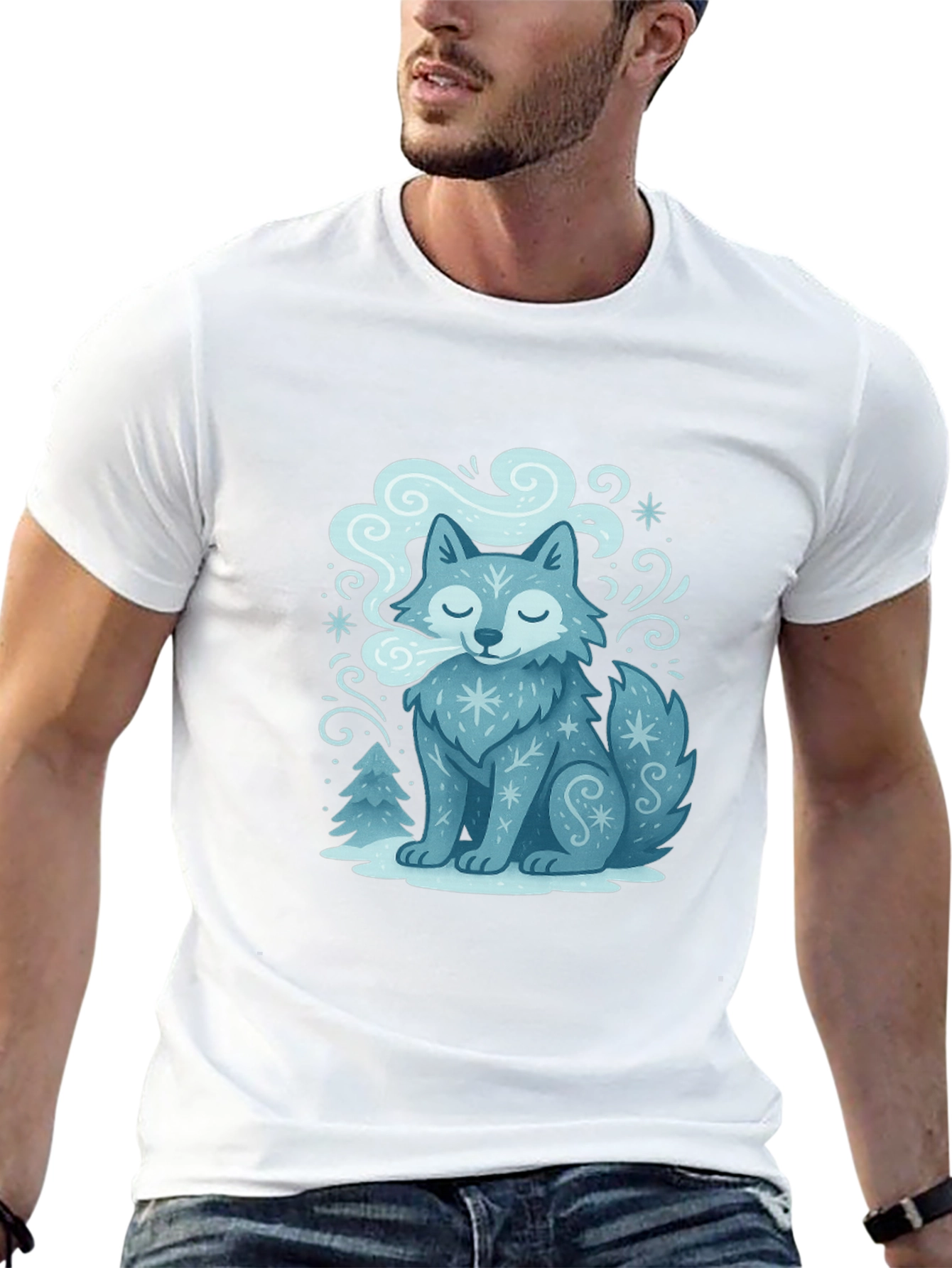 Winter Wolf Graphic Tee