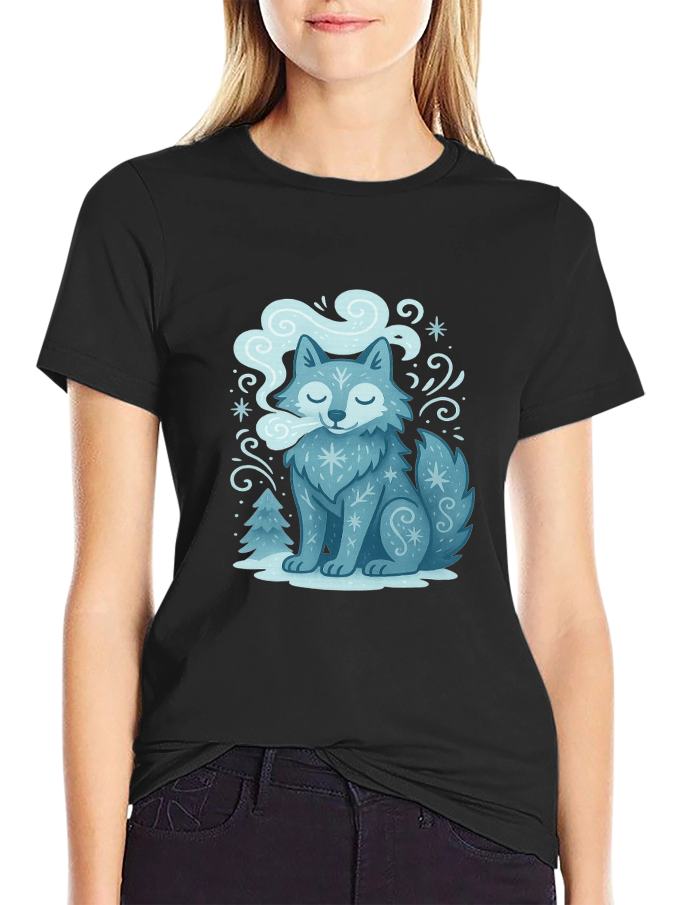 Winter Wolf Graphic Tee