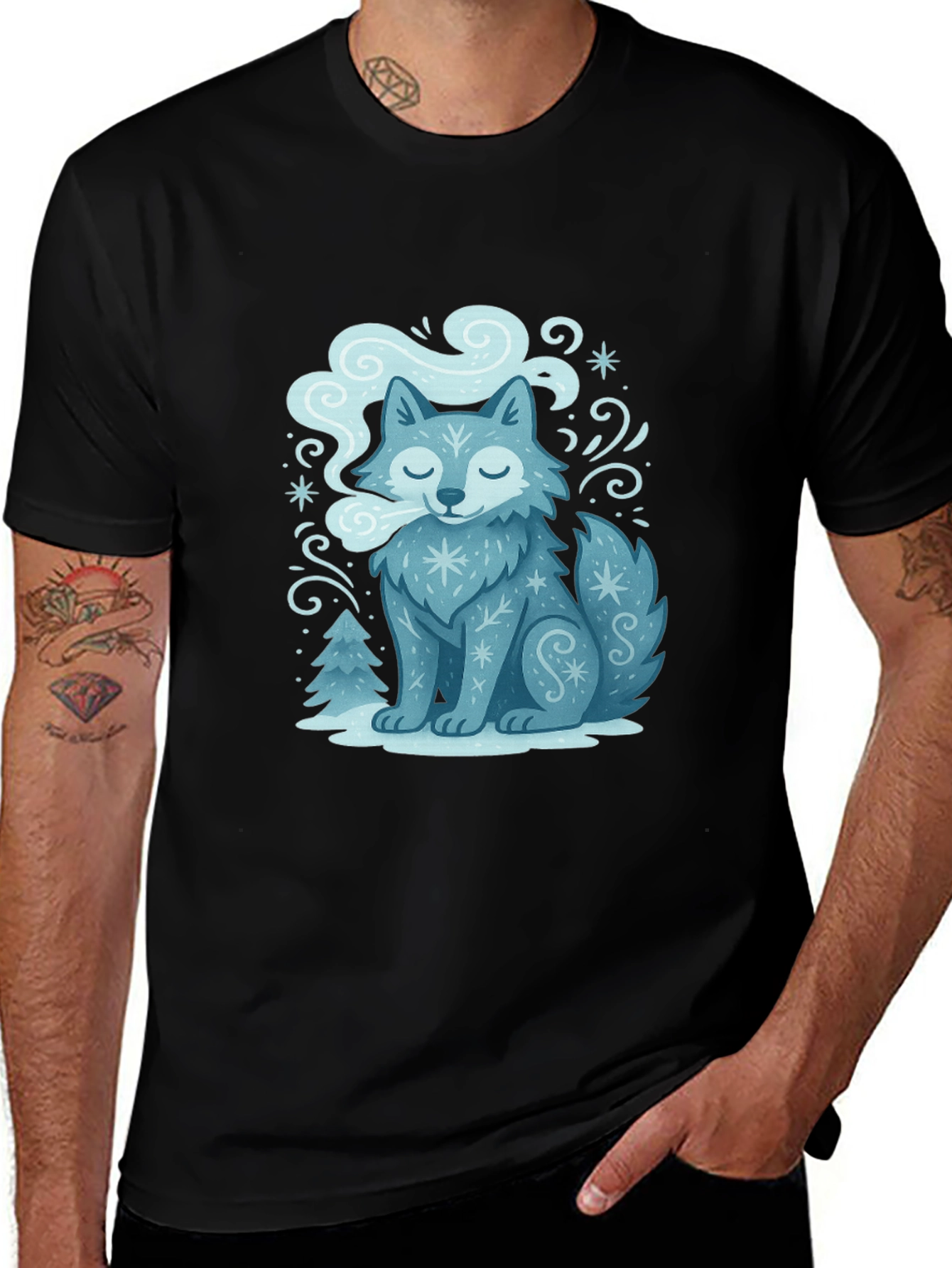 Winter Wolf Graphic Tee