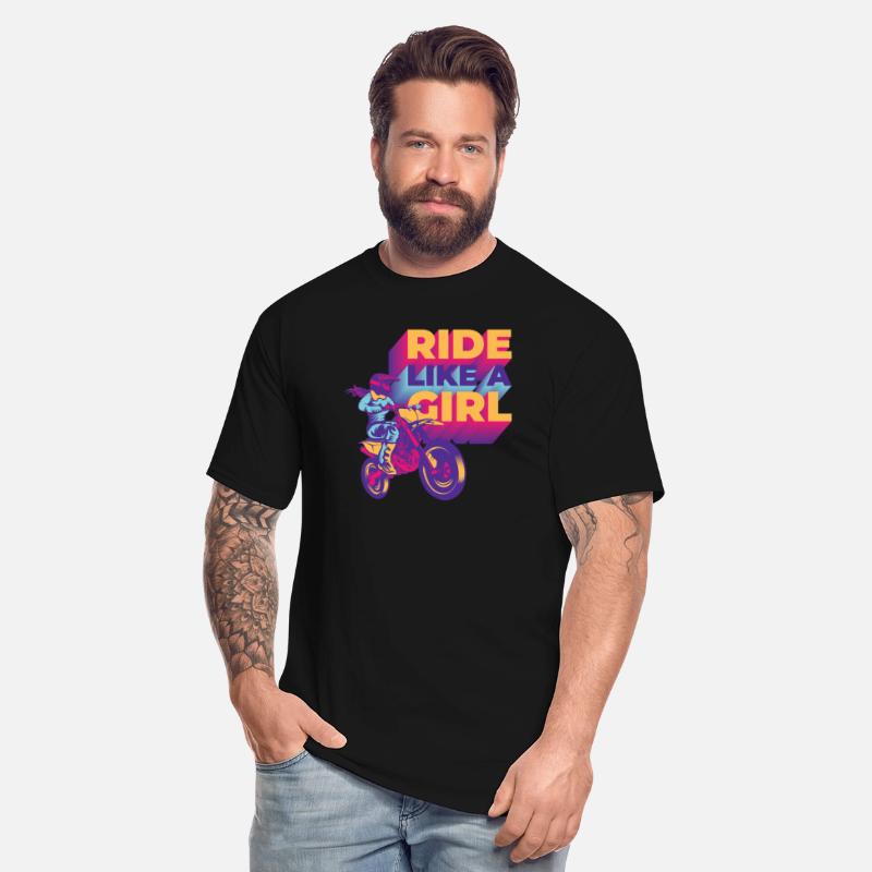 Ride Like A Girl Motocross Motorrad Bike