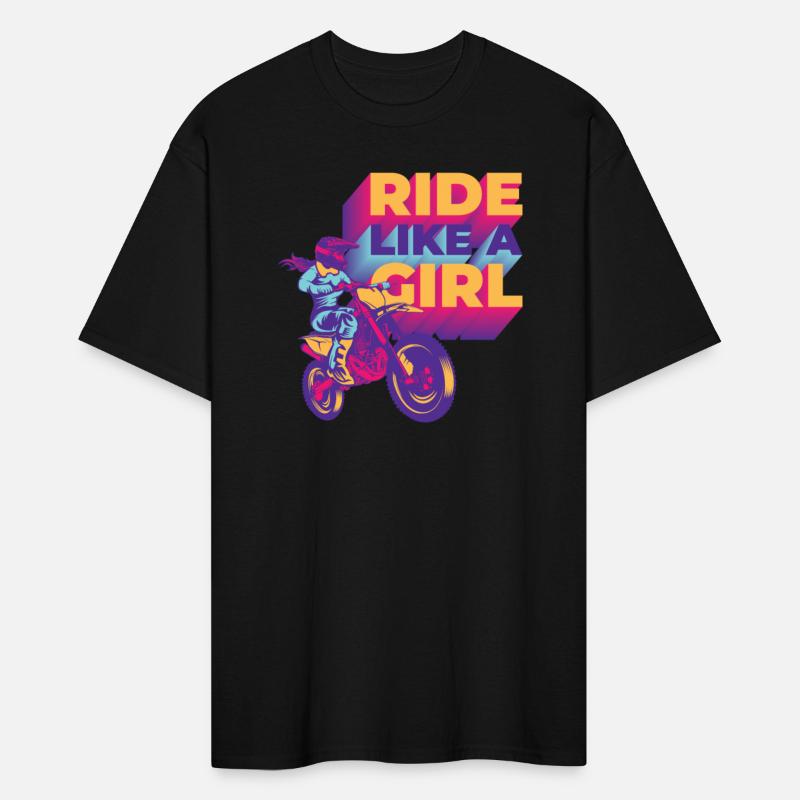Ride Like A Girl Motocross Motorrad Bike