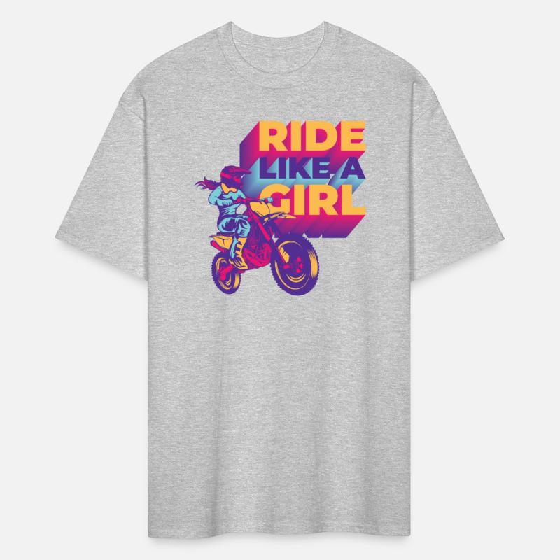 Ride Like A Girl Motocross Motorrad Bike