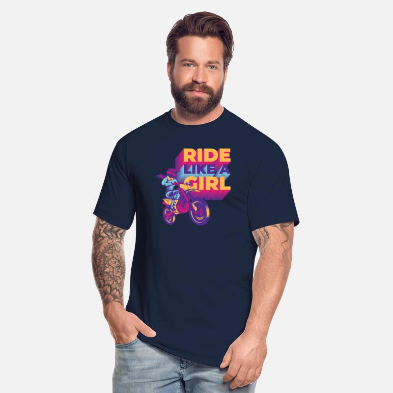 Ride Like A Girl Motocross Motorrad Bike