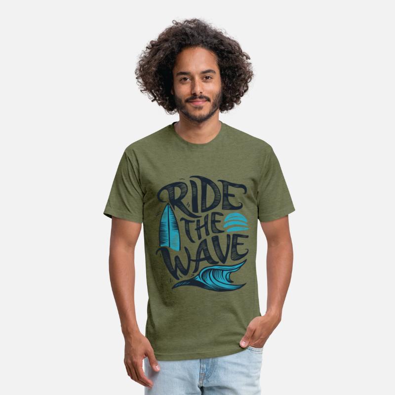 Ride the Wave surfing surfboard summer holiday