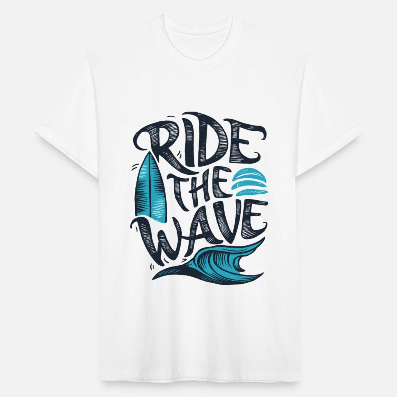 Ride the Wave surfing surfboard summer holiday