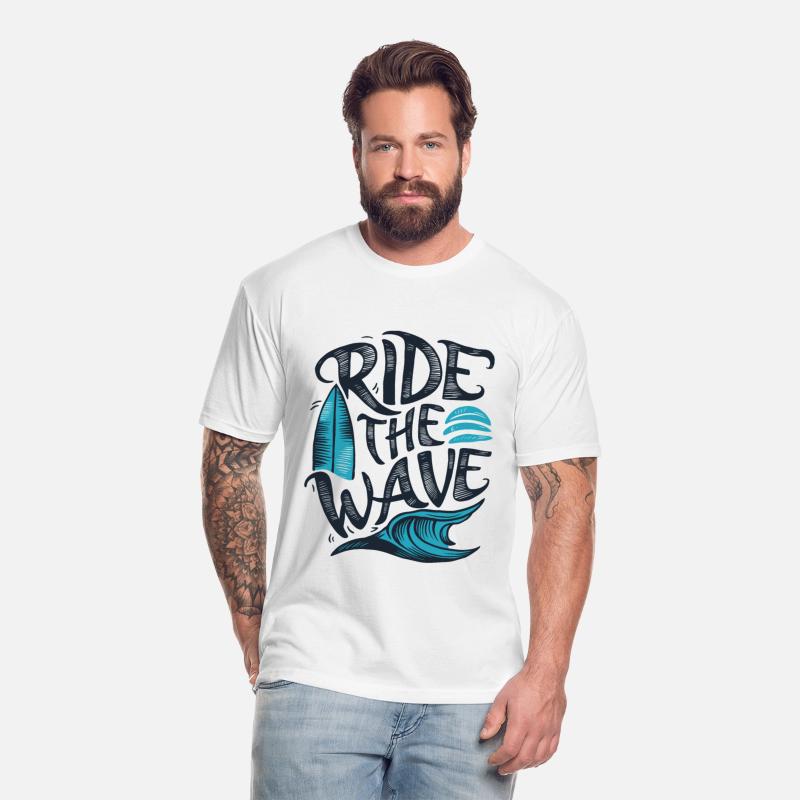 Ride the Wave surfing surfboard summer holiday