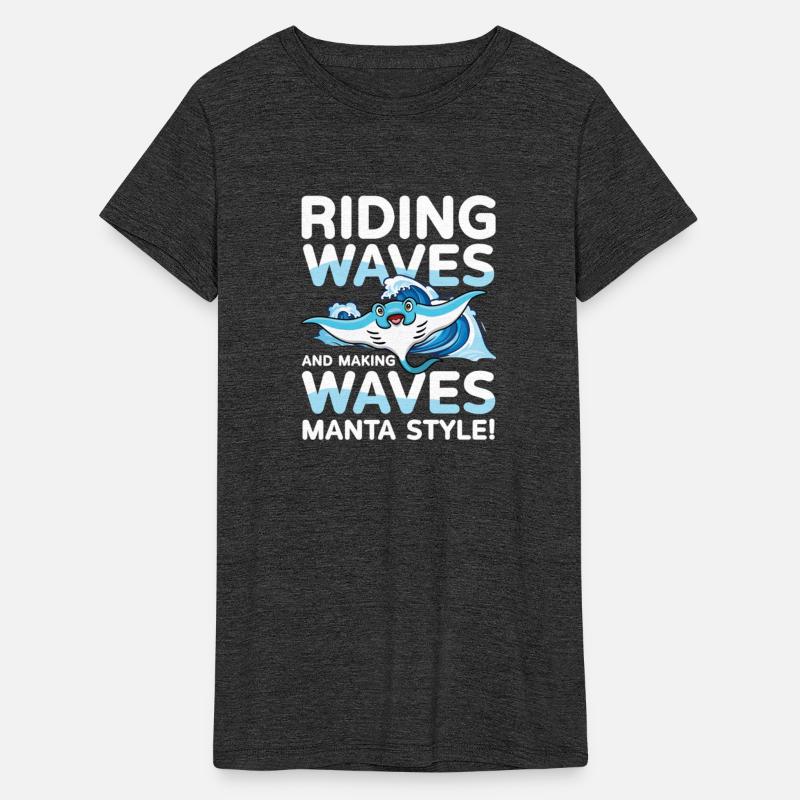 Riding Waves and Making Waves Manta Style for a