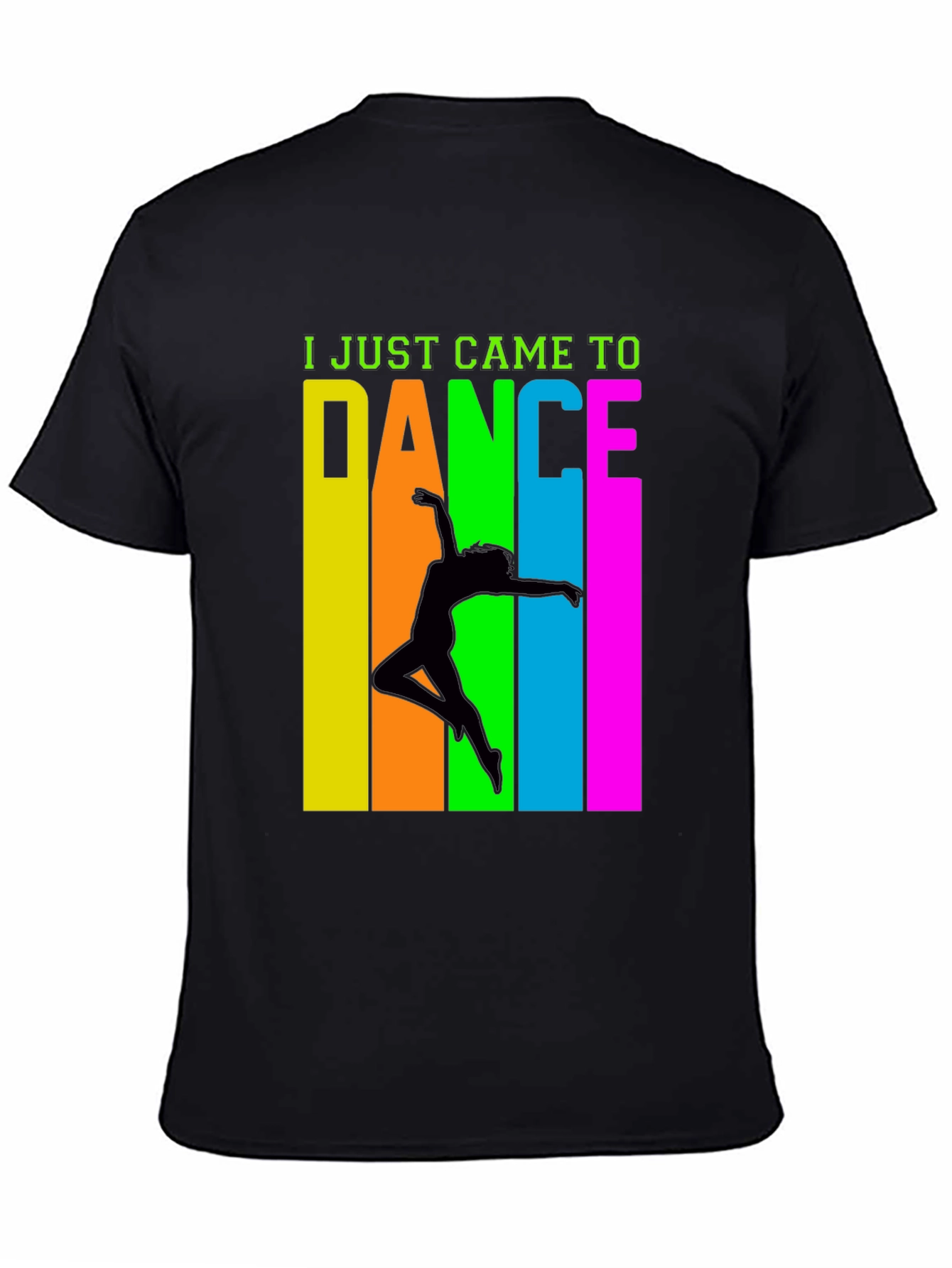 Dance Graphic Black T-Shirt