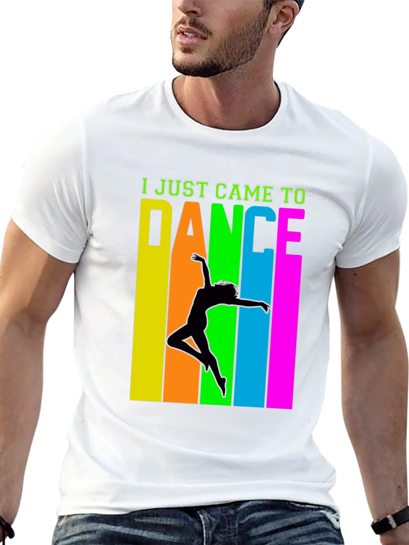 Dance Graphic Black T-Shirt