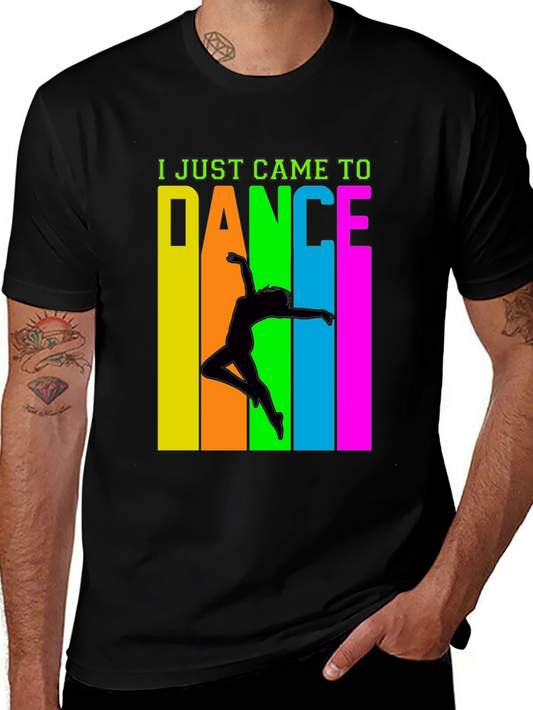 Dance Graphic Black T-Shirt