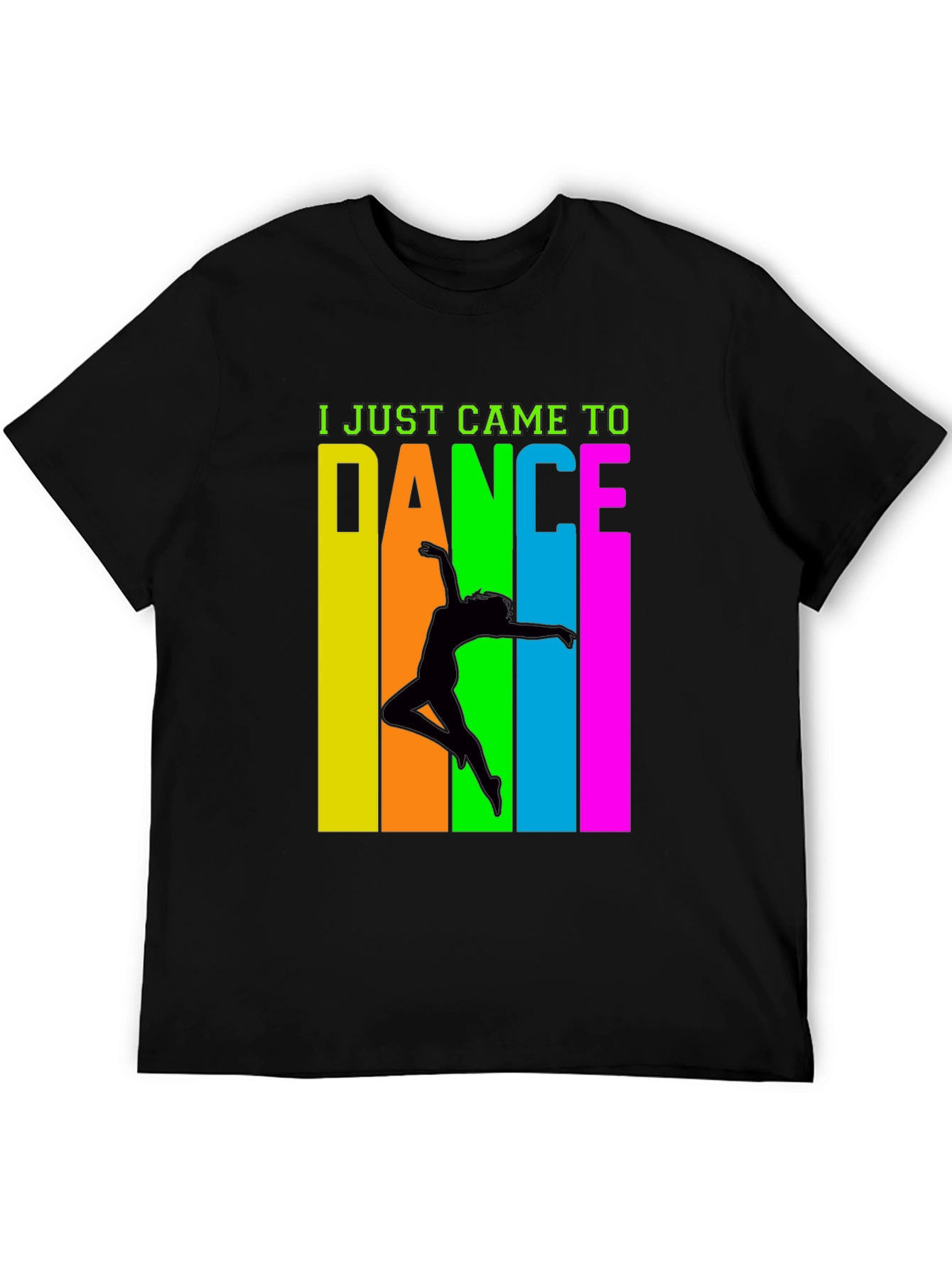 Dance Graphic Black T-Shirt