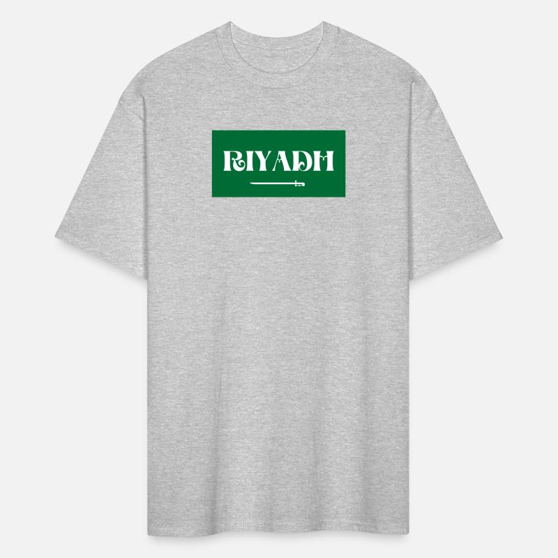 Riyadh in Saudi Arabian Flag Colors