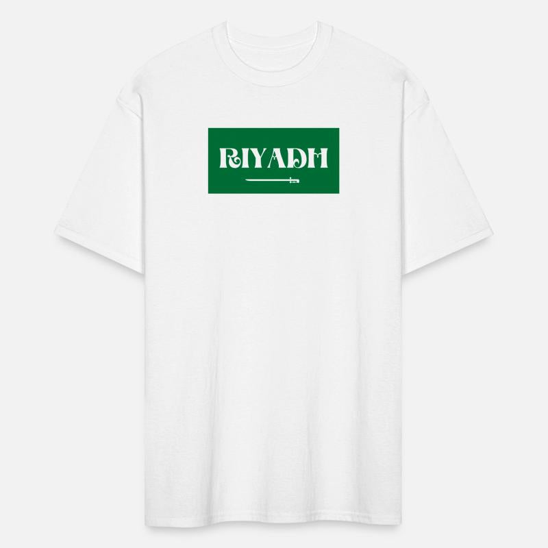 Riyadh in Saudi Arabian Flag Colors