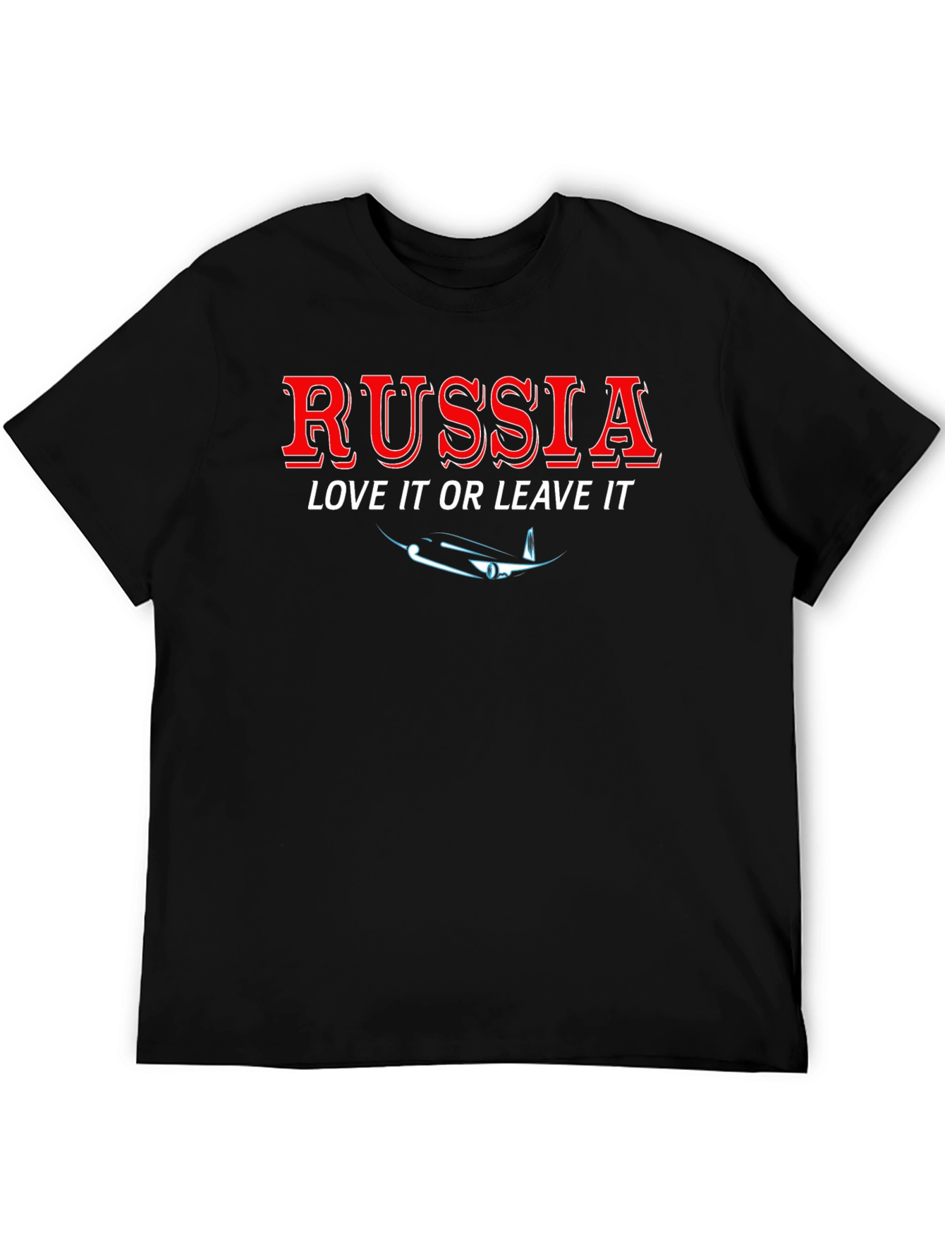Russia Love It or Leave It Patriotic T-Shirt