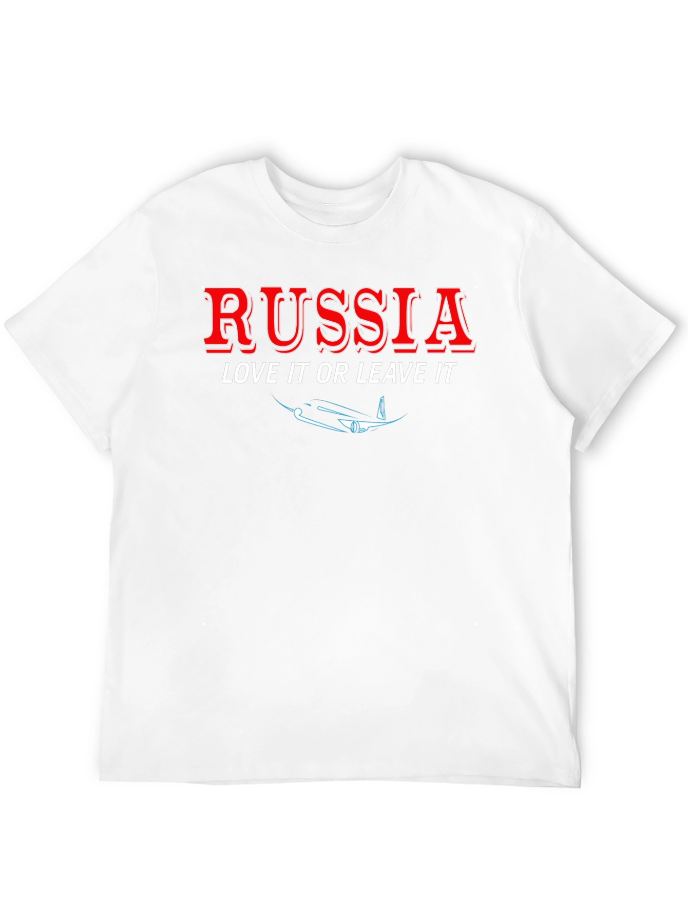 Russia Love It or Leave It Patriotic T-Shirt