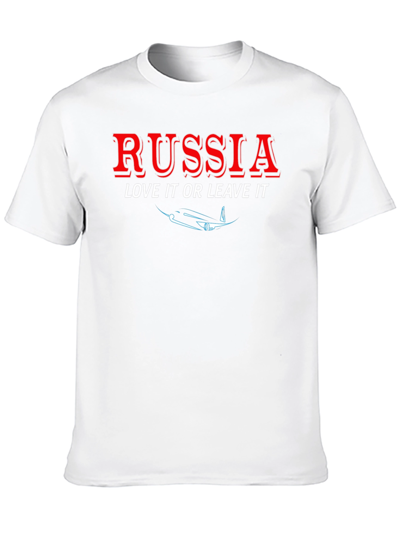 Russia Love It or Leave It Patriotic T-Shirt