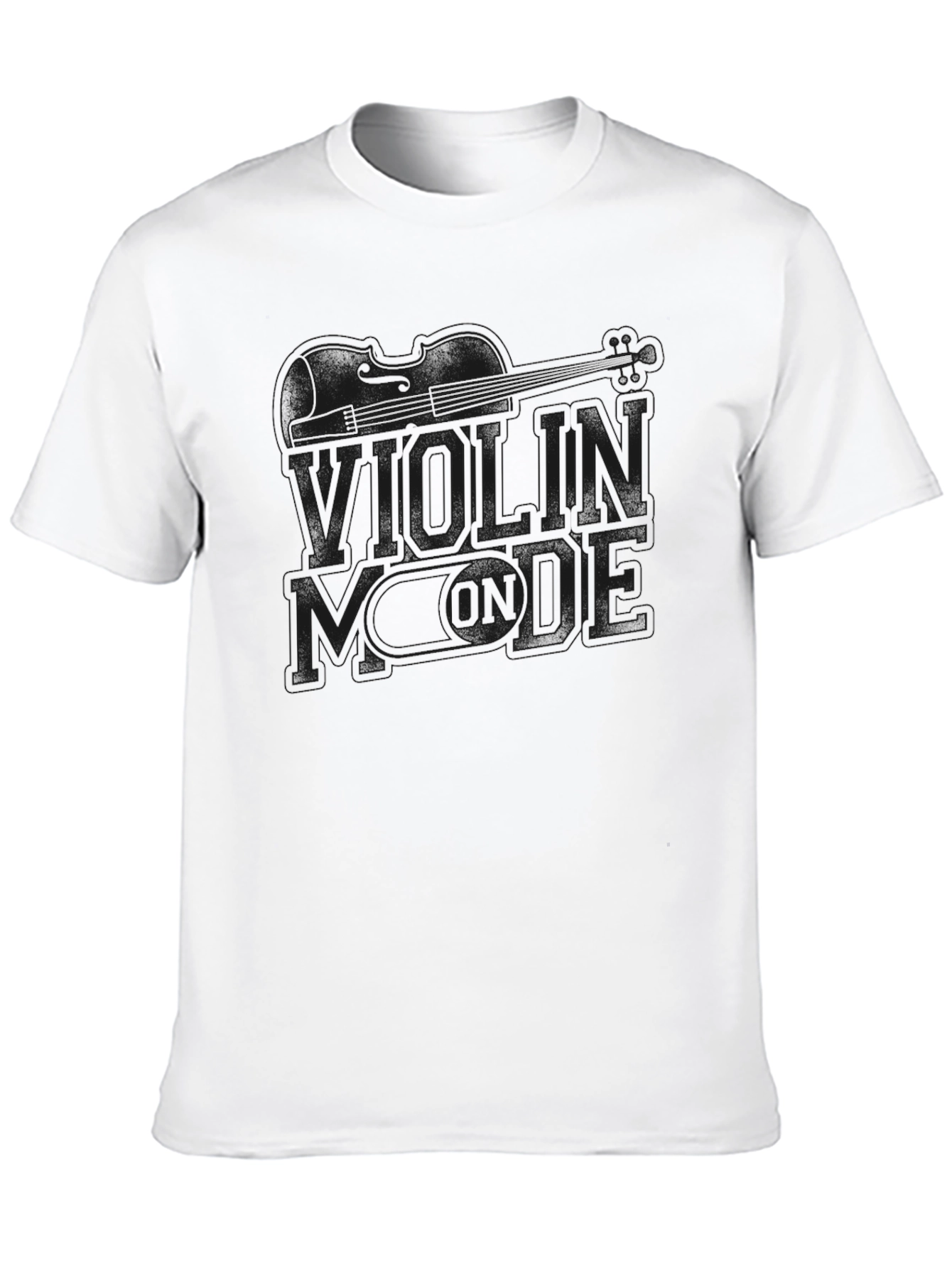 Violin Mode Black T-Shirt