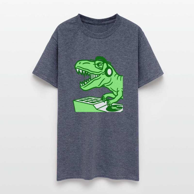 Roaring DJ Dinosaur T. Rex Dino Mixing Music Party