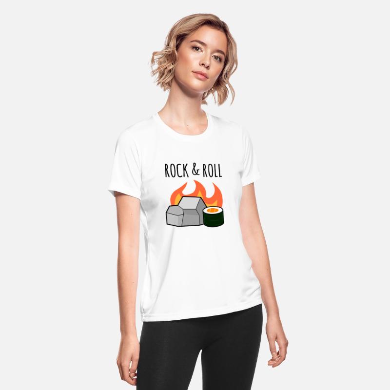 Rock N' Roll, Stone and Maki Sushi Roll Pun