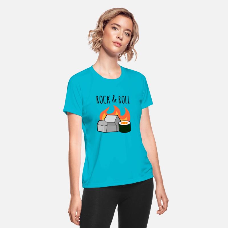 Rock N' Roll, Stone and Maki Sushi Roll Pun