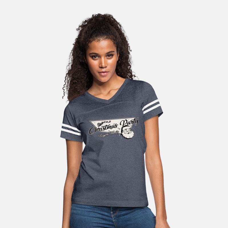 Rogers Family Ready for Christmas Party