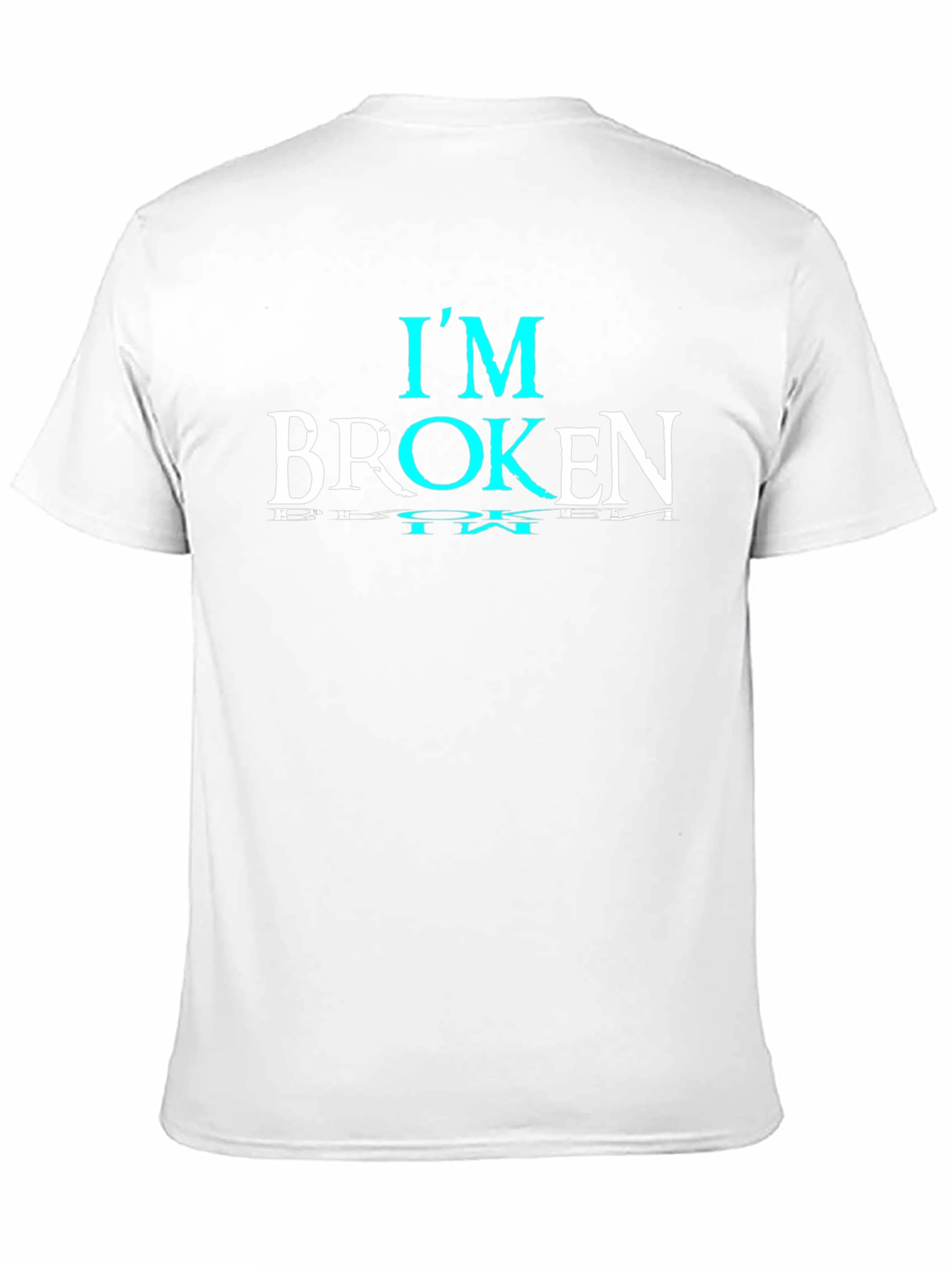Im Broken Graphic T-Shirt - Stylish Emotional Statement Tee