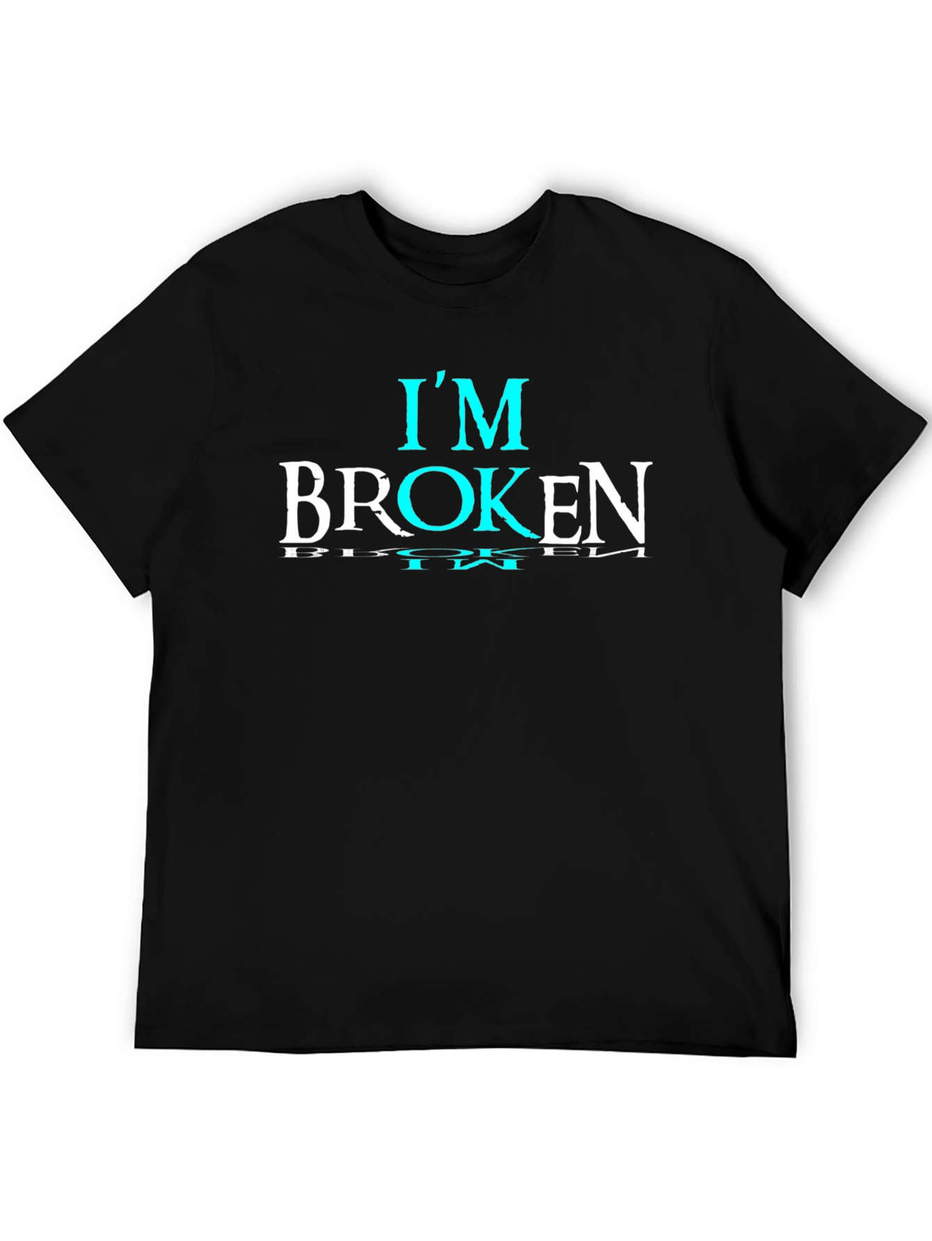 Im Broken Graphic T-Shirt - Stylish Emotional Statement Tee
