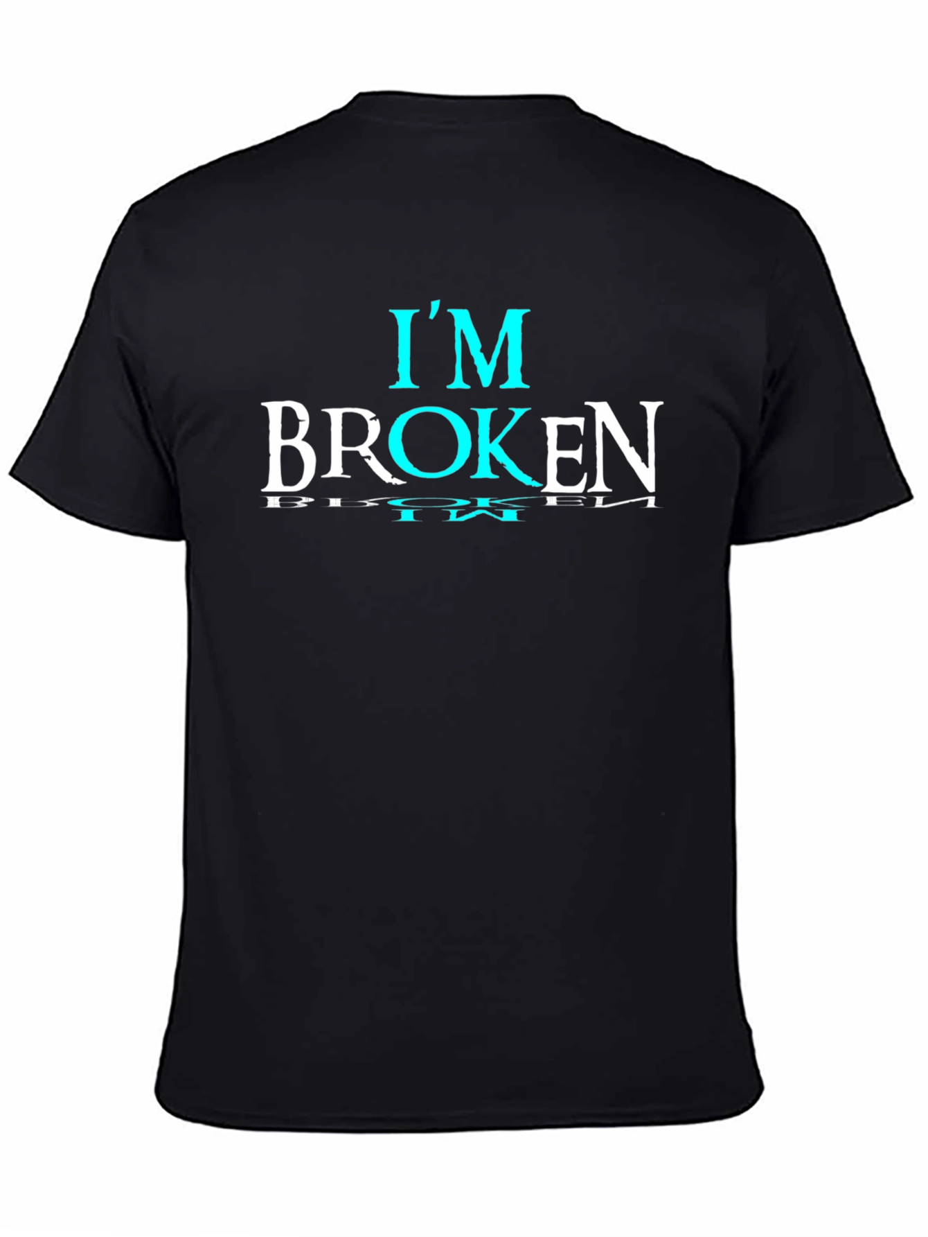 Im Broken Graphic T-Shirt - Stylish Emotional Statement Tee