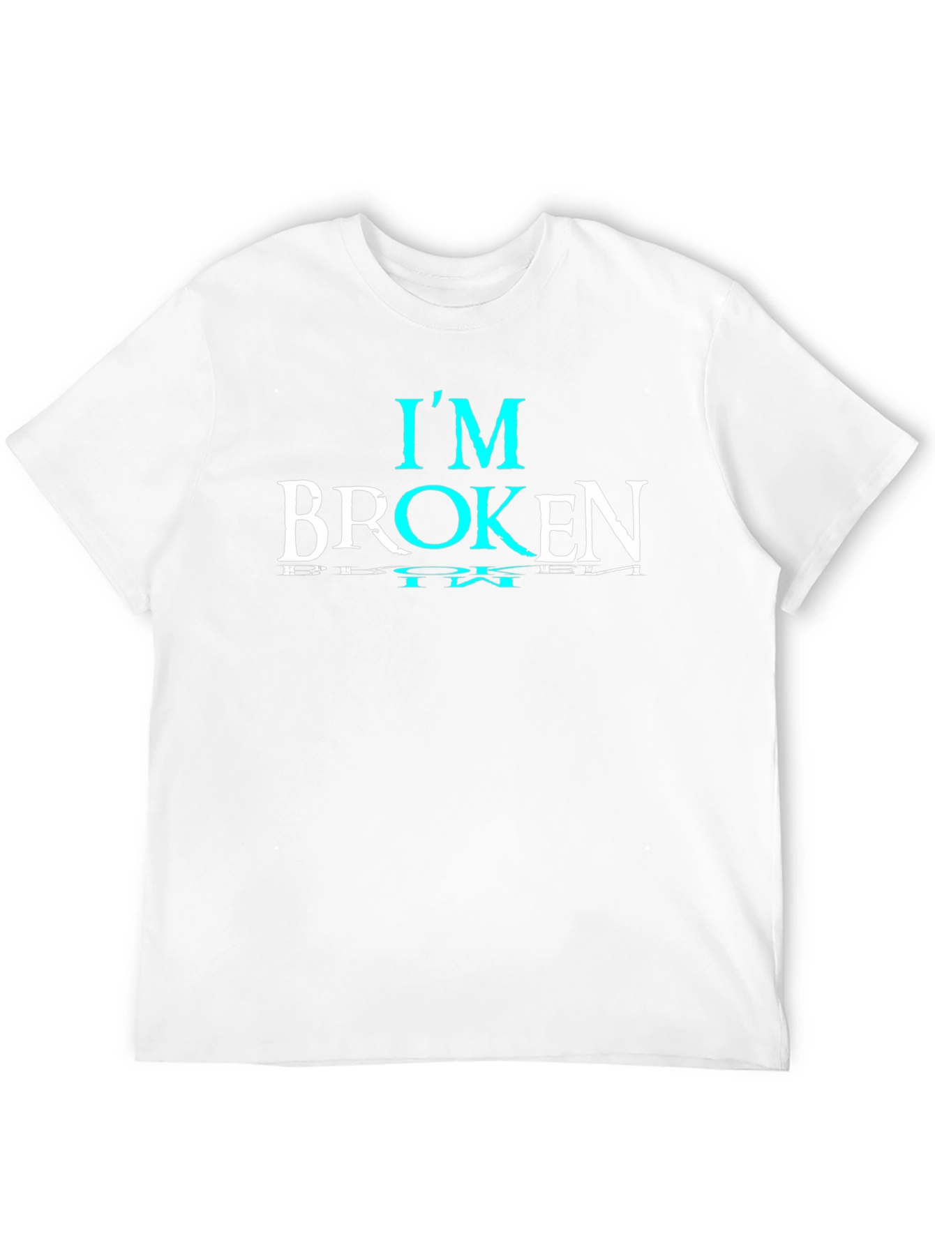Im Broken Graphic T-Shirt - Stylish Emotional Statement Tee