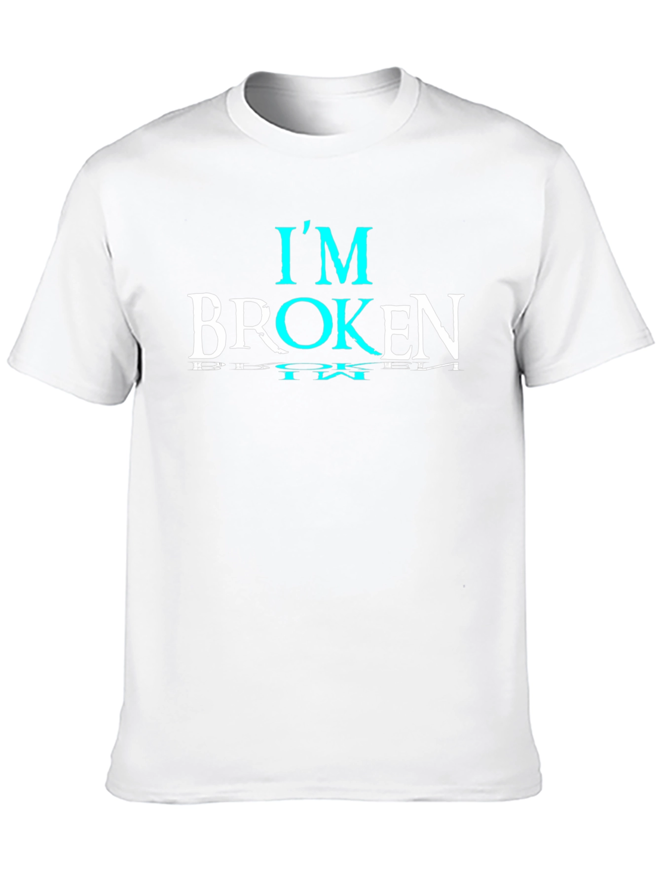 Im Broken Graphic T-Shirt - Stylish Emotional Statement Tee