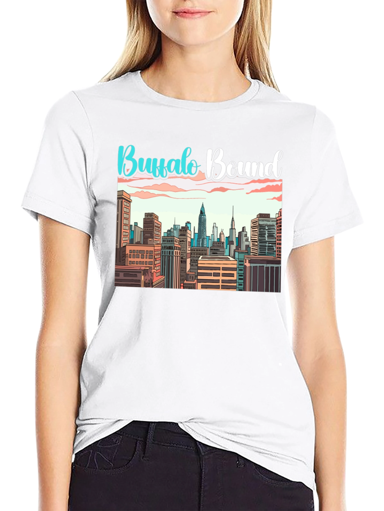 Buffalo Bound Skyline Graphic Tee
