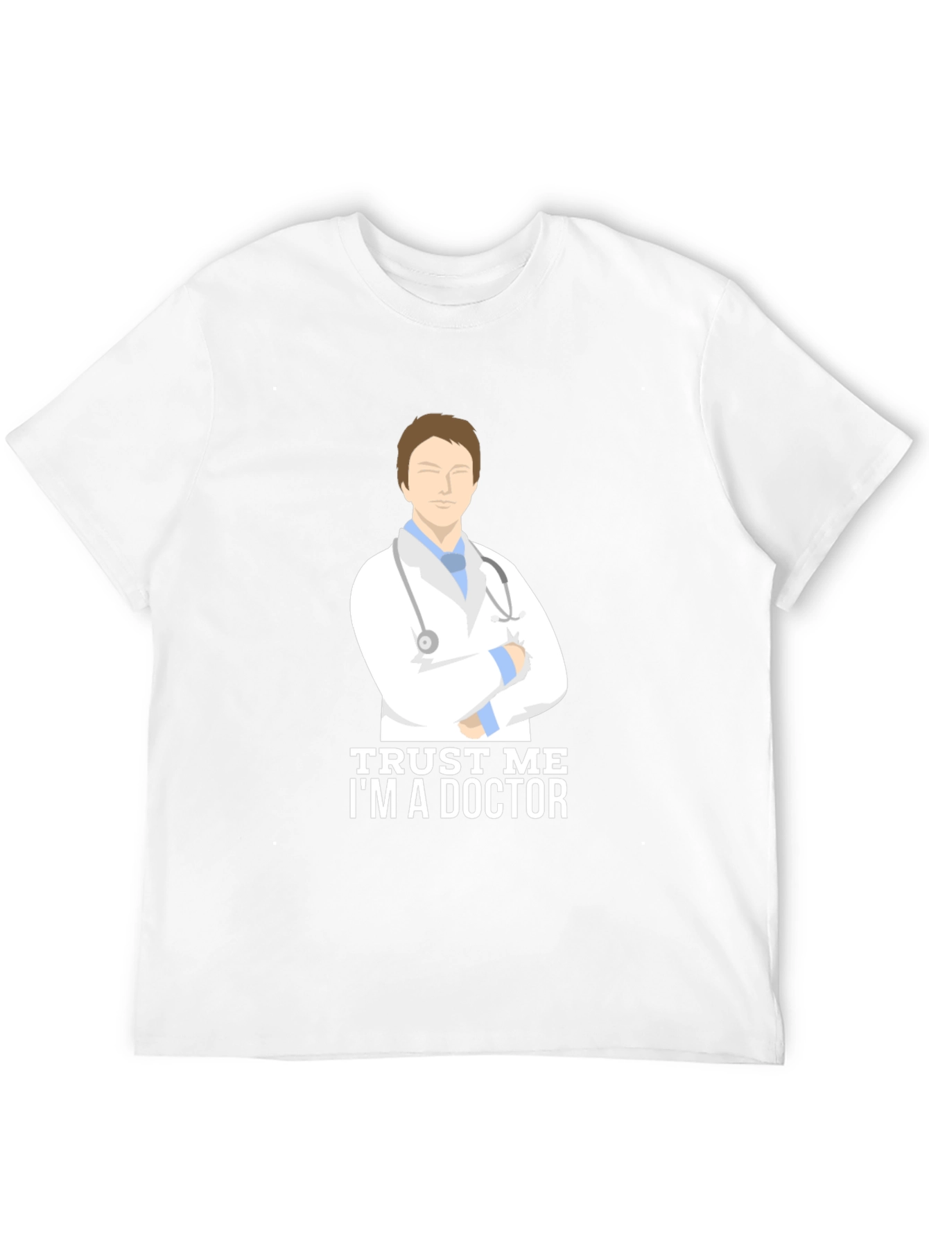Trust Me Im A Doctor Black T-Shirt