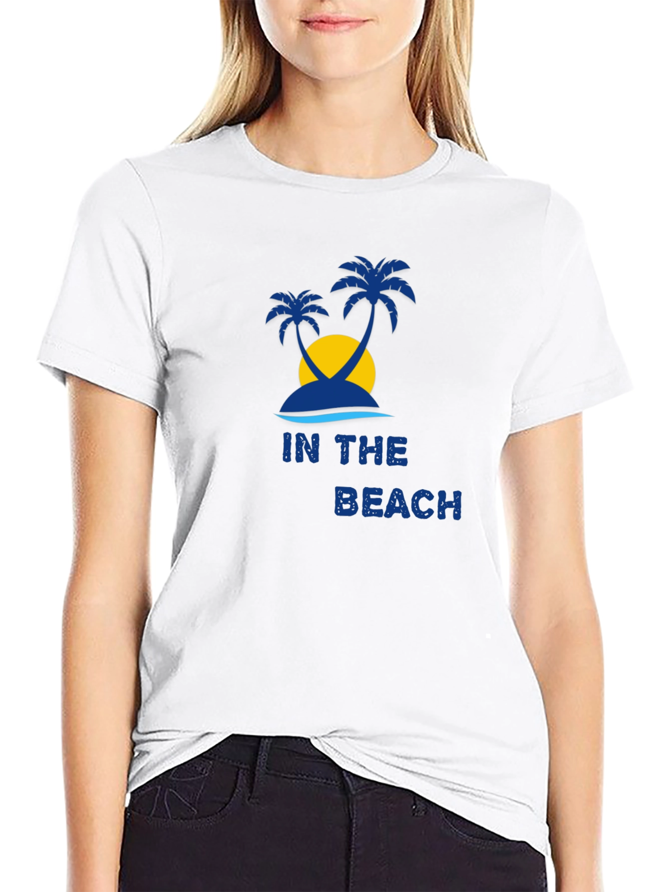 In The Beach Graphic T-Shirt
