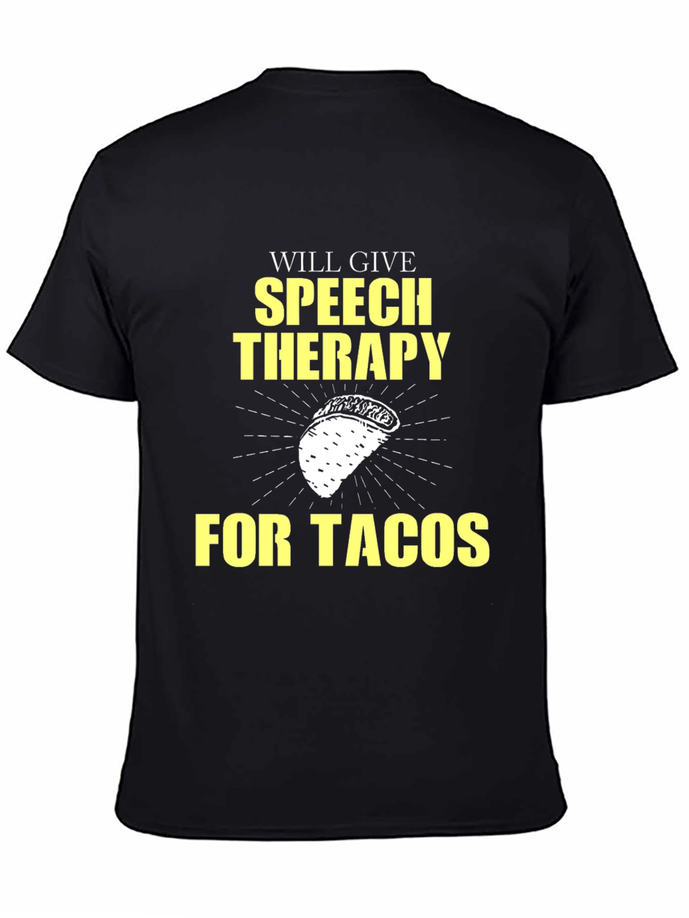 Speech Therapy Taco Graphic Tee
