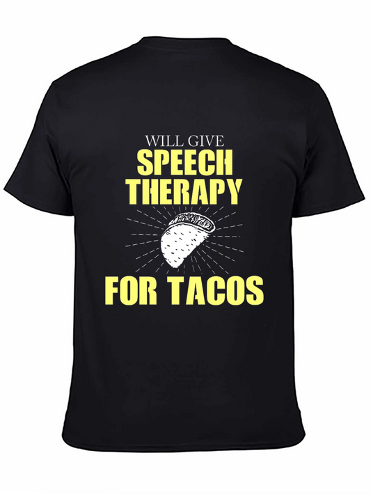 Speech Therapy Taco Graphic Tee