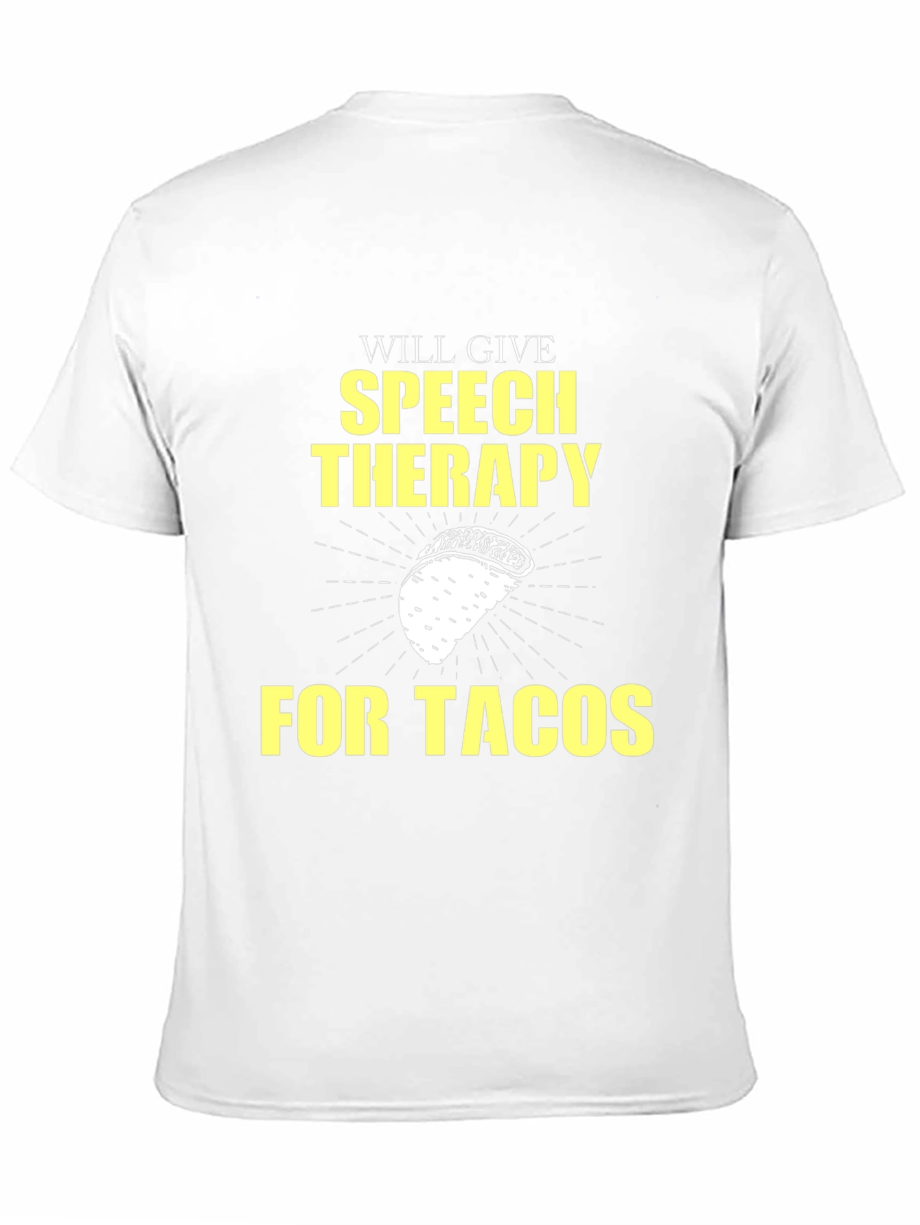 Speech Therapy Taco Graphic Tee